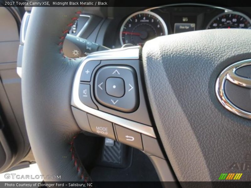 Controls of 2017 Camry XSE