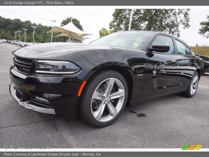 Pitch Black / Black 2016 Dodge Charger R/T