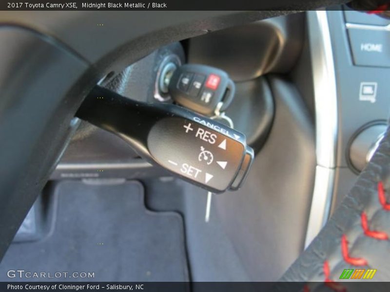 Controls of 2017 Camry XSE