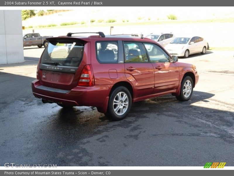 Cayenne Red Pearl / Black 2004 Subaru Forester 2.5 XT