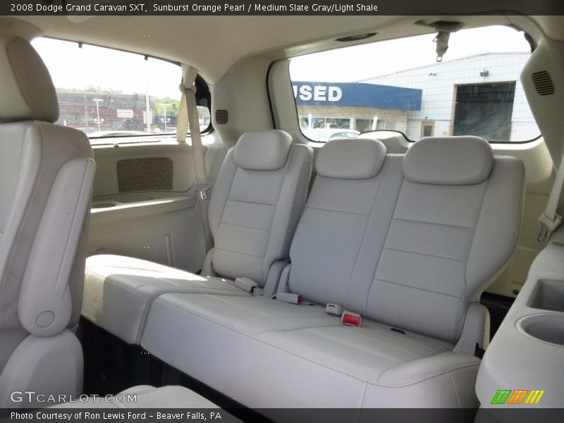 Sunburst Orange Pearl / Medium Slate Gray/Light Shale 2008 Dodge Grand Caravan SXT