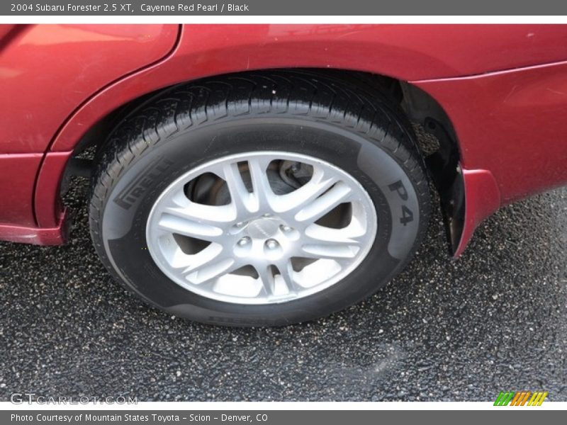 Cayenne Red Pearl / Black 2004 Subaru Forester 2.5 XT