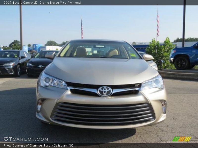 Creme Brulee Mica / Almond 2017 Toyota Camry LE