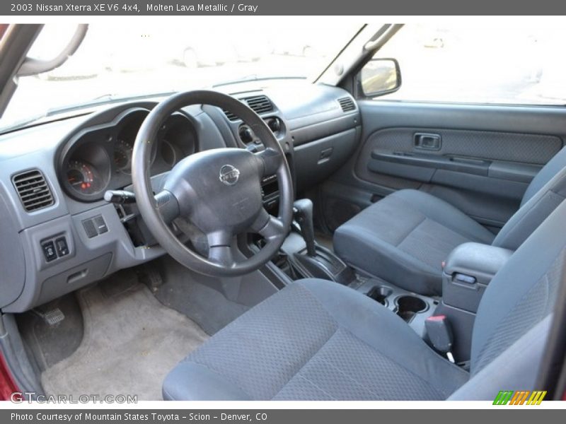 Molten Lava Metallic / Gray 2003 Nissan Xterra XE V6 4x4