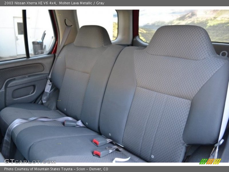 Molten Lava Metallic / Gray 2003 Nissan Xterra XE V6 4x4