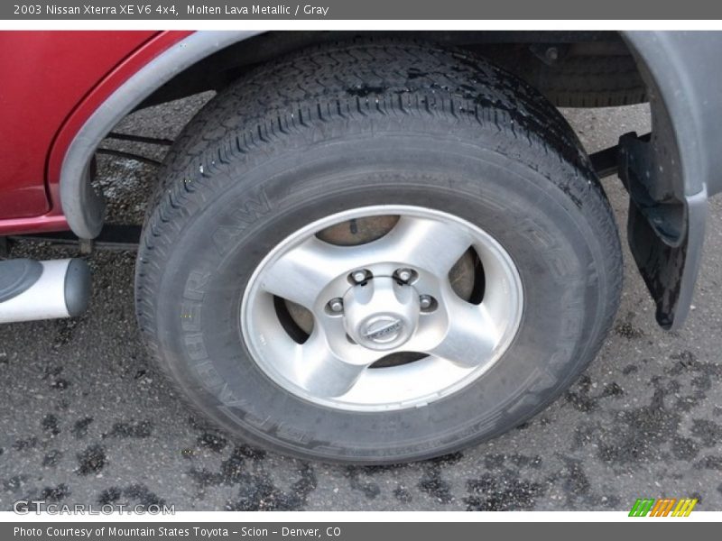 Molten Lava Metallic / Gray 2003 Nissan Xterra XE V6 4x4