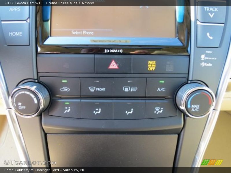 Creme Brulee Mica / Almond 2017 Toyota Camry LE