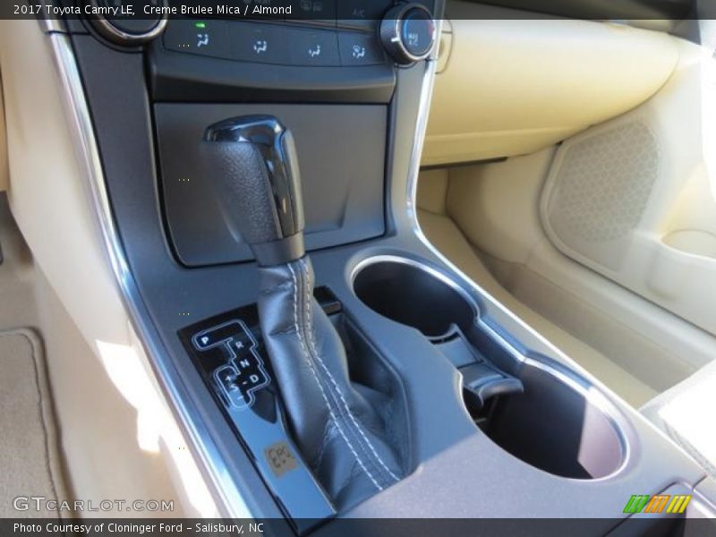  2017 Camry LE 6 Speed ECT-i Automatic Shifter