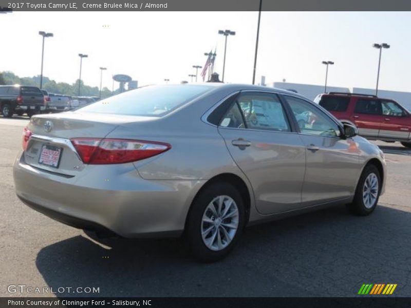 Creme Brulee Mica / Almond 2017 Toyota Camry LE