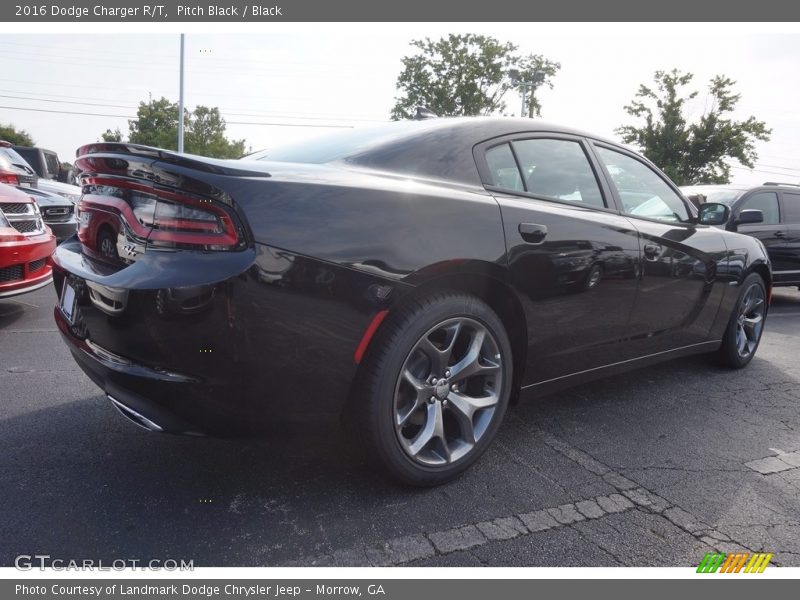 Pitch Black / Black 2016 Dodge Charger R/T