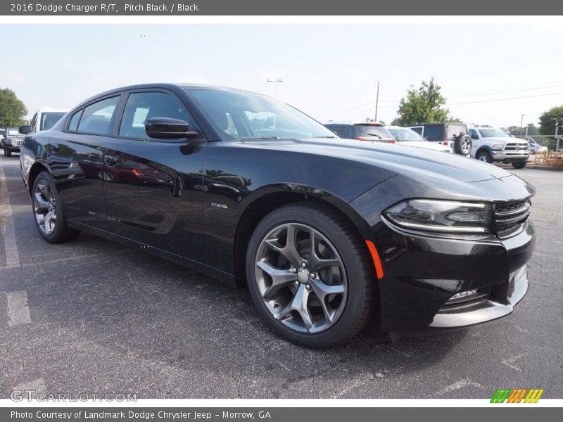 Pitch Black / Black 2016 Dodge Charger R/T