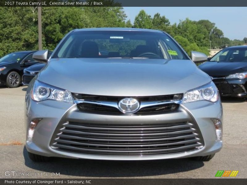 Celestial Silver Metallic / Black 2017 Toyota Camry LE