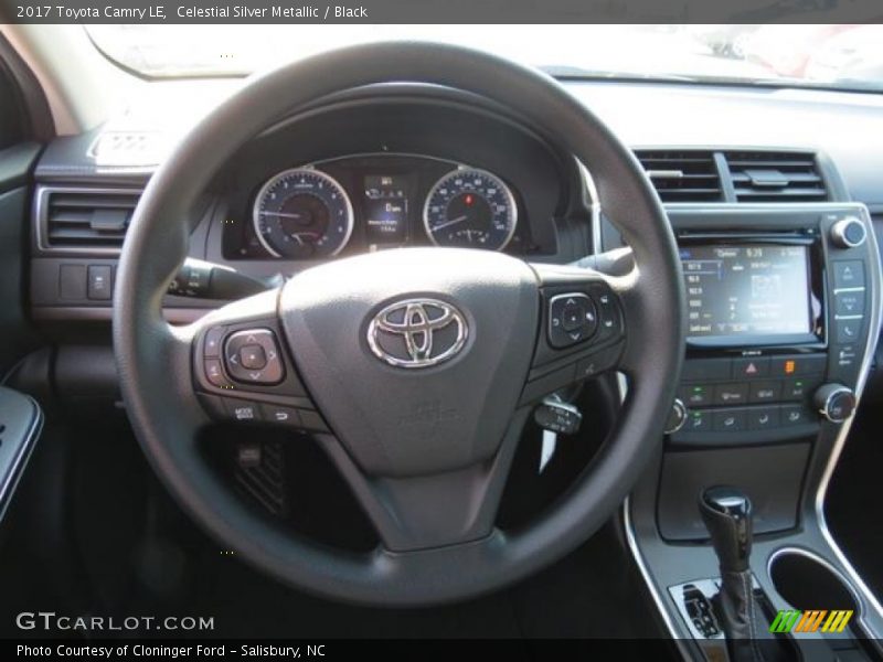 Celestial Silver Metallic / Black 2017 Toyota Camry LE