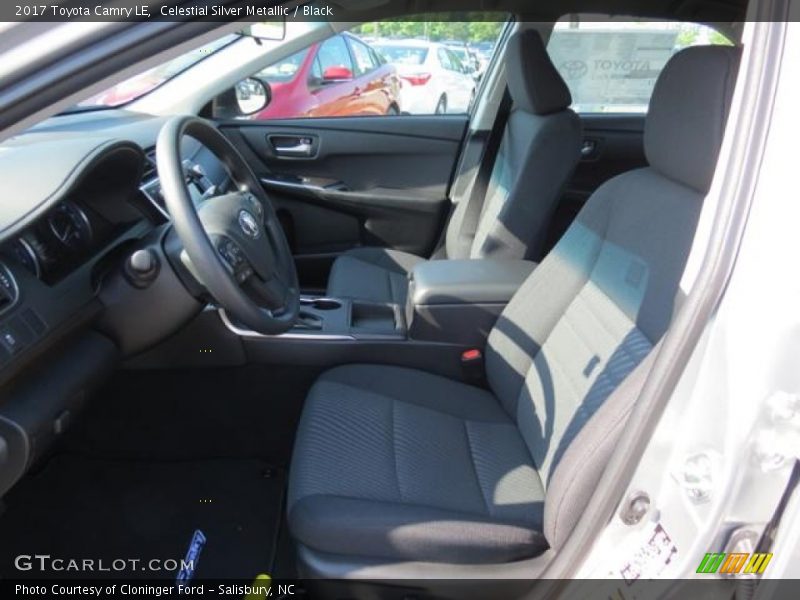 Celestial Silver Metallic / Black 2017 Toyota Camry LE