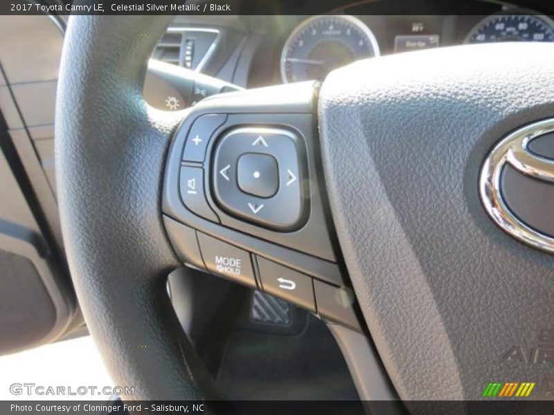 Celestial Silver Metallic / Black 2017 Toyota Camry LE
