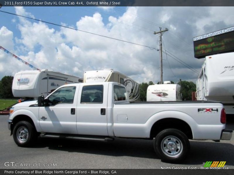 Oxford White / Steel 2011 Ford F350 Super Duty XL Crew Cab 4x4