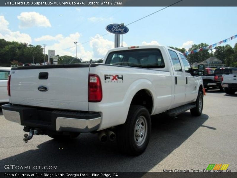 Oxford White / Steel 2011 Ford F350 Super Duty XL Crew Cab 4x4
