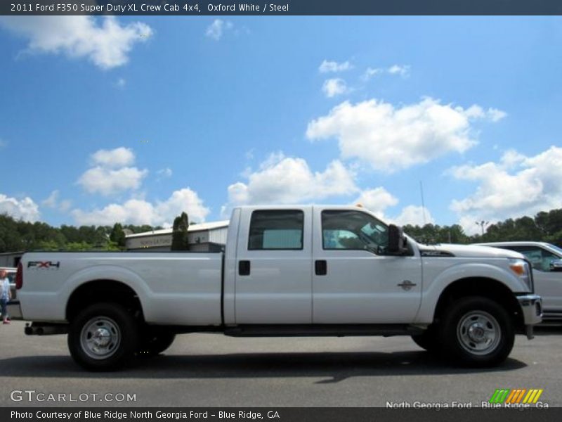Oxford White / Steel 2011 Ford F350 Super Duty XL Crew Cab 4x4