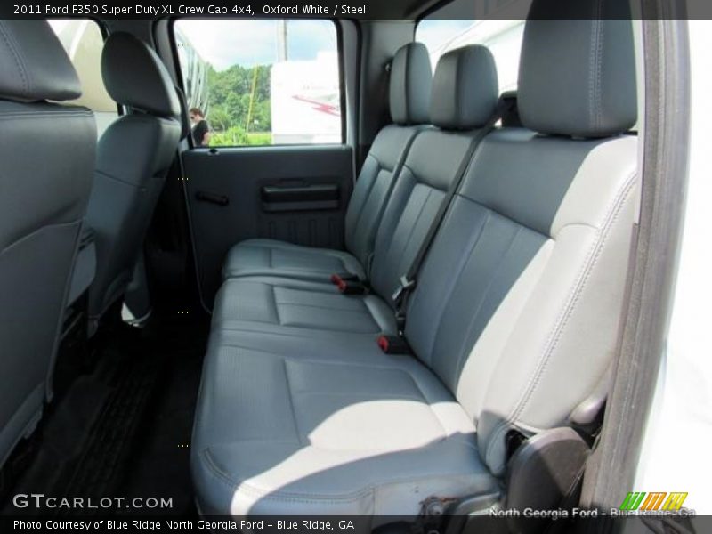 Oxford White / Steel 2011 Ford F350 Super Duty XL Crew Cab 4x4
