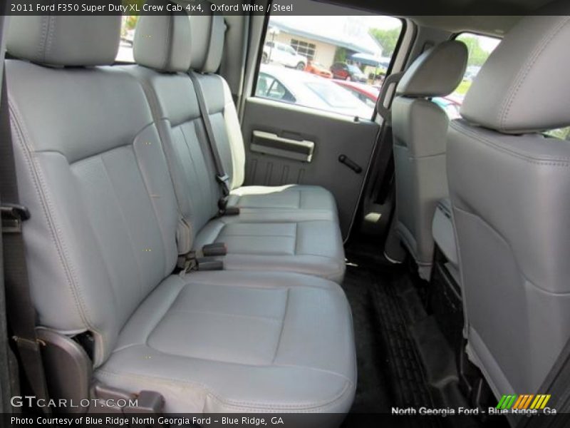 Oxford White / Steel 2011 Ford F350 Super Duty XL Crew Cab 4x4