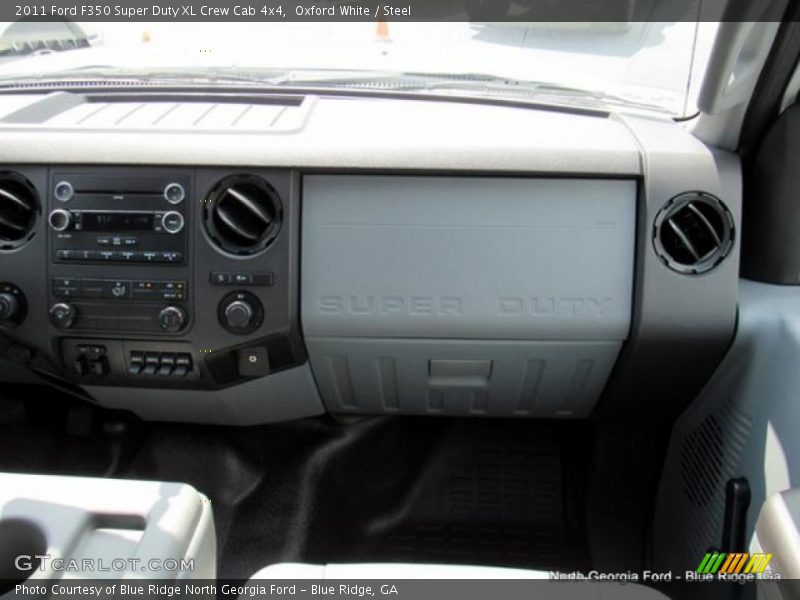 Oxford White / Steel 2011 Ford F350 Super Duty XL Crew Cab 4x4