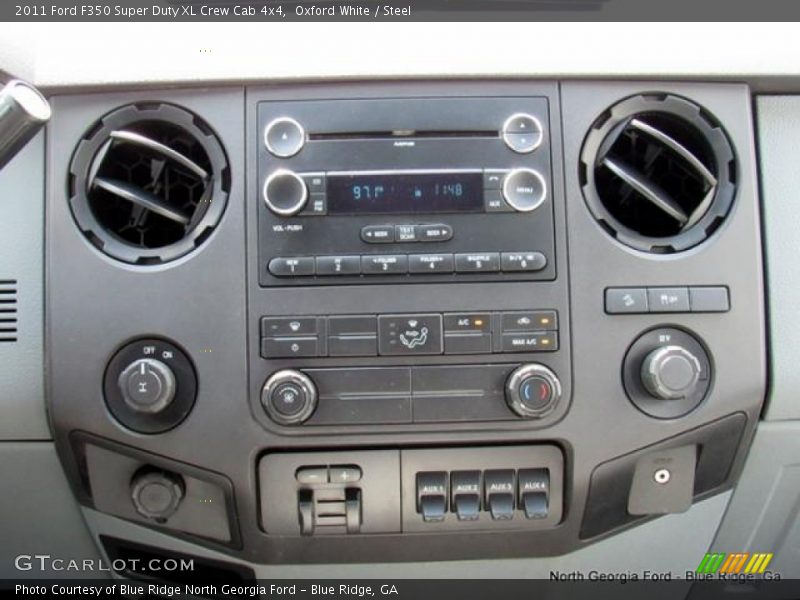 Oxford White / Steel 2011 Ford F350 Super Duty XL Crew Cab 4x4