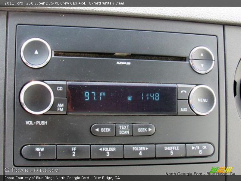 Oxford White / Steel 2011 Ford F350 Super Duty XL Crew Cab 4x4