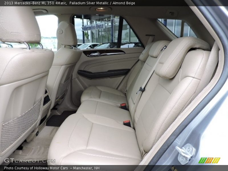 Palladium Silver Metallic / Almond Beige 2013 Mercedes-Benz ML 350 4Matic