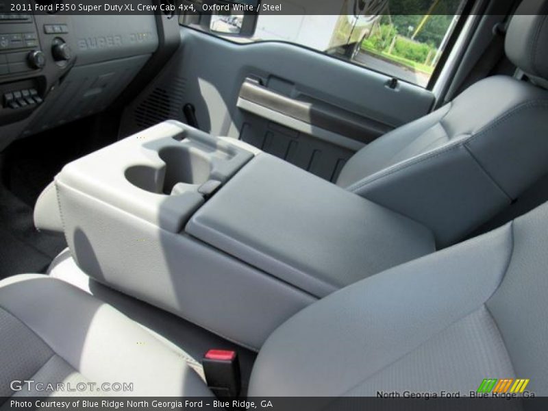 Oxford White / Steel 2011 Ford F350 Super Duty XL Crew Cab 4x4