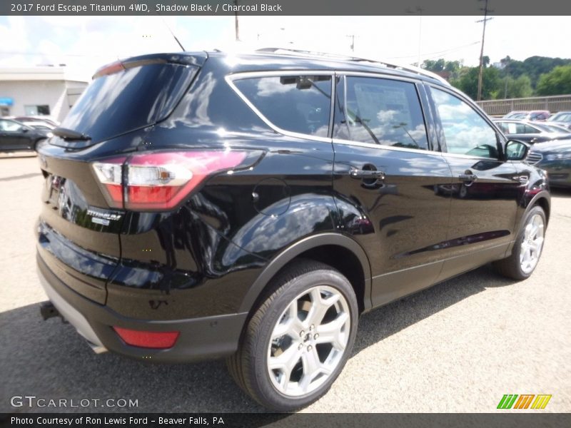 Shadow Black / Charcoal Black 2017 Ford Escape Titanium 4WD