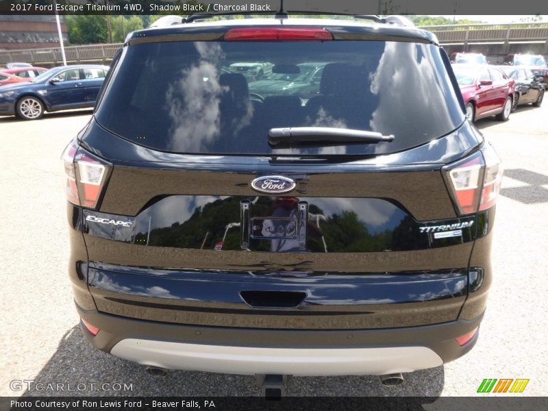 Shadow Black / Charcoal Black 2017 Ford Escape Titanium 4WD
