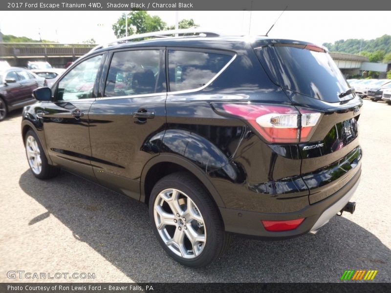 Shadow Black / Charcoal Black 2017 Ford Escape Titanium 4WD