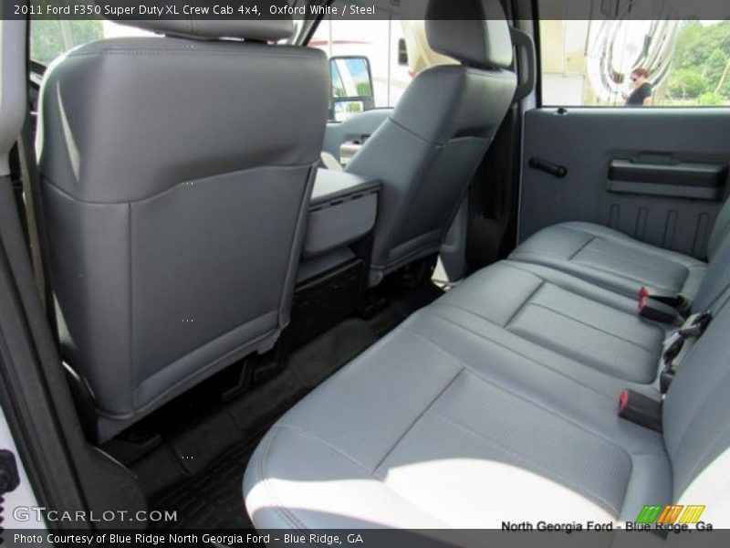 Oxford White / Steel 2011 Ford F350 Super Duty XL Crew Cab 4x4