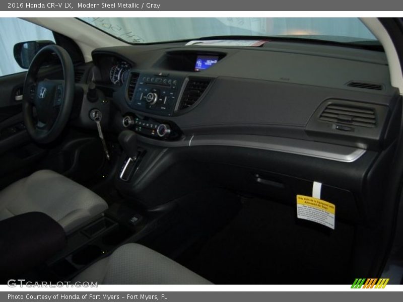Modern Steel Metallic / Gray 2016 Honda CR-V LX