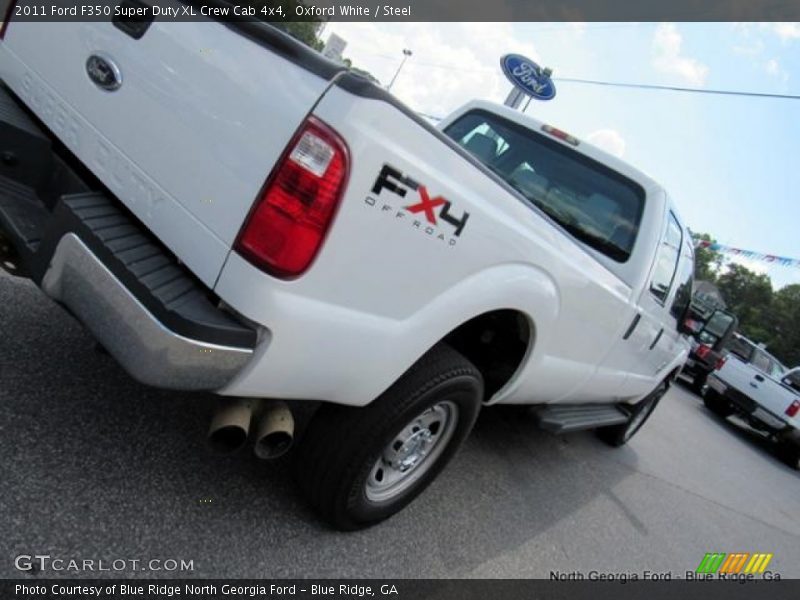 Oxford White / Steel 2011 Ford F350 Super Duty XL Crew Cab 4x4