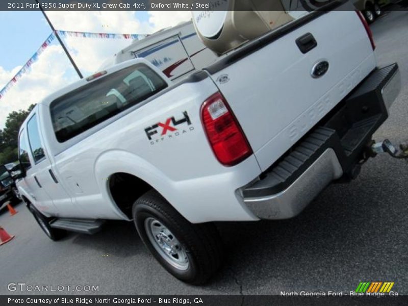 Oxford White / Steel 2011 Ford F350 Super Duty XL Crew Cab 4x4