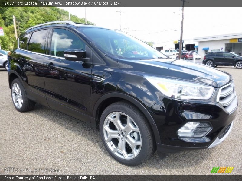 Shadow Black / Charcoal Black 2017 Ford Escape Titanium 4WD