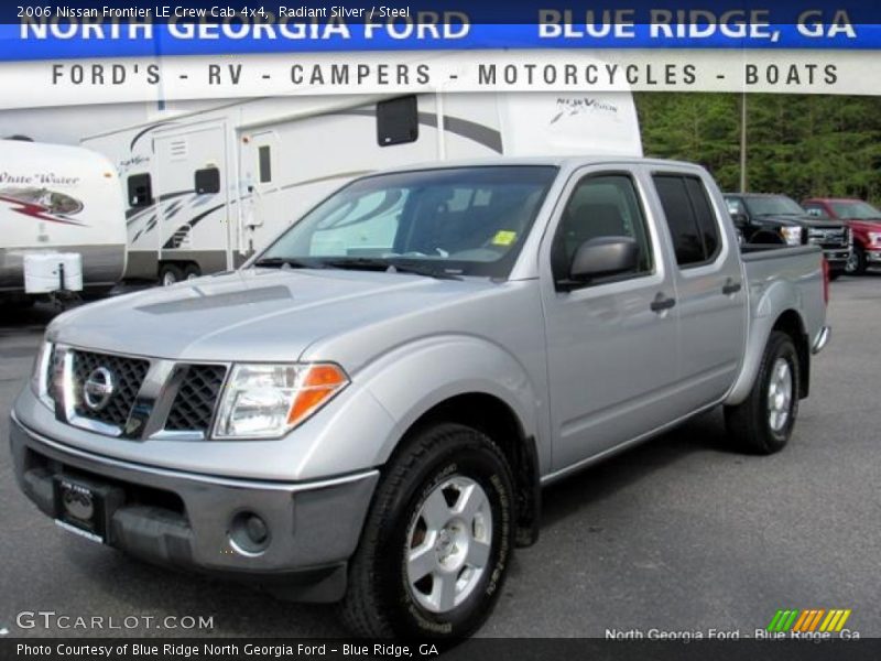 Radiant Silver / Steel 2006 Nissan Frontier LE Crew Cab 4x4