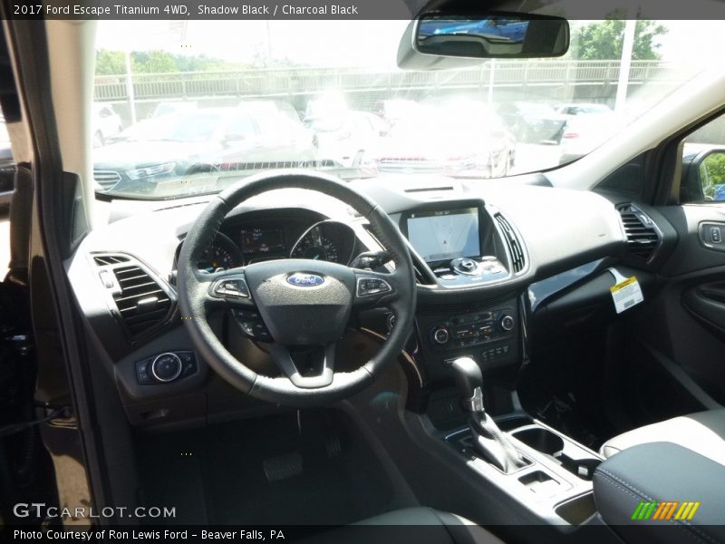 Shadow Black / Charcoal Black 2017 Ford Escape Titanium 4WD