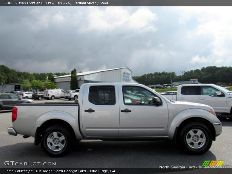 Radiant Silver / Steel 2006 Nissan Frontier LE Crew Cab 4x4