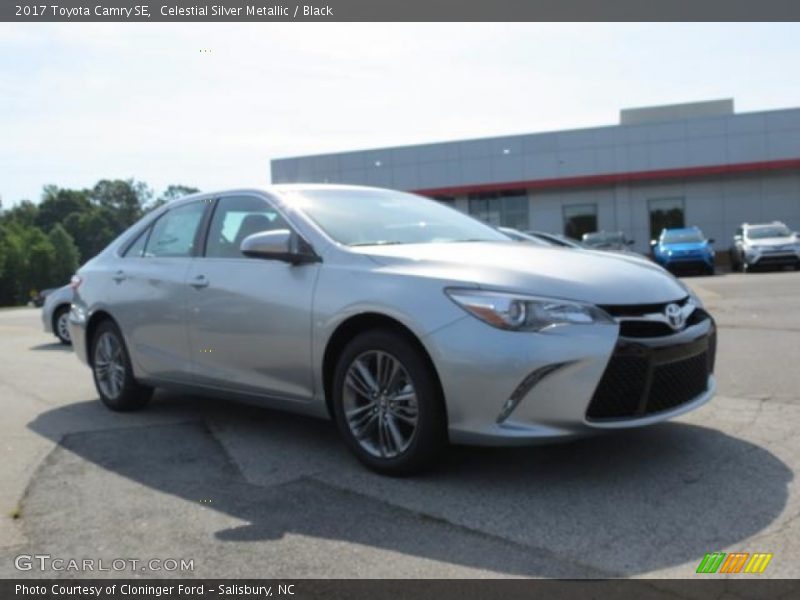 Celestial Silver Metallic / Black 2017 Toyota Camry SE
