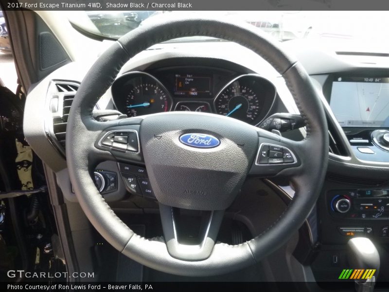 Shadow Black / Charcoal Black 2017 Ford Escape Titanium 4WD