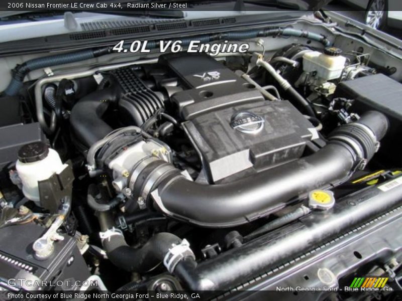 Radiant Silver / Steel 2006 Nissan Frontier LE Crew Cab 4x4