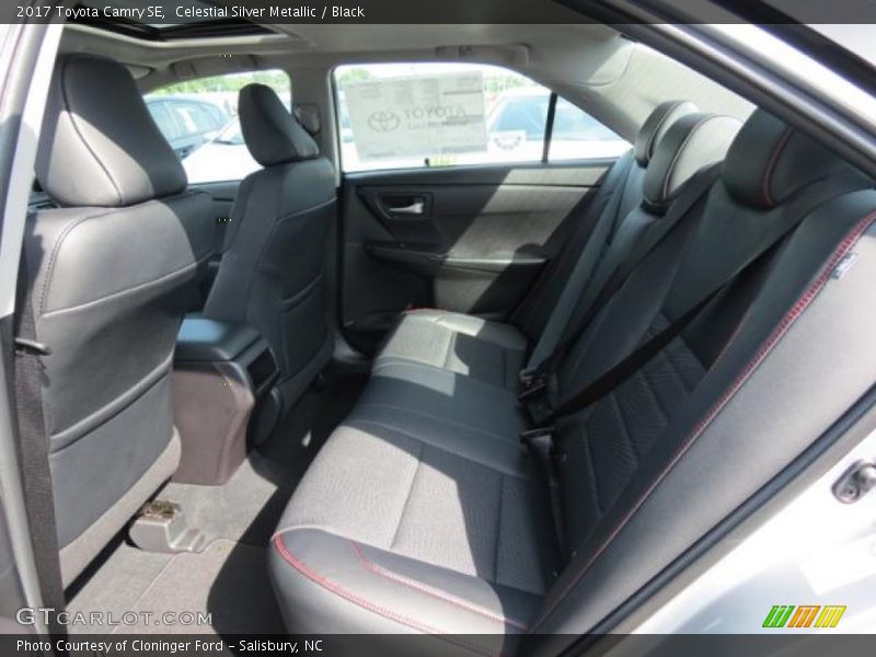 Celestial Silver Metallic / Black 2017 Toyota Camry SE