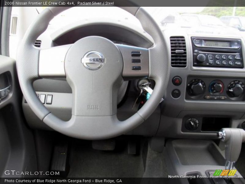 Radiant Silver / Steel 2006 Nissan Frontier LE Crew Cab 4x4