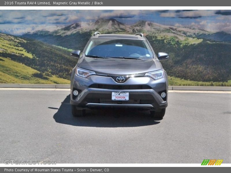 Magnetic Gray Metallic / Black 2016 Toyota RAV4 Limited