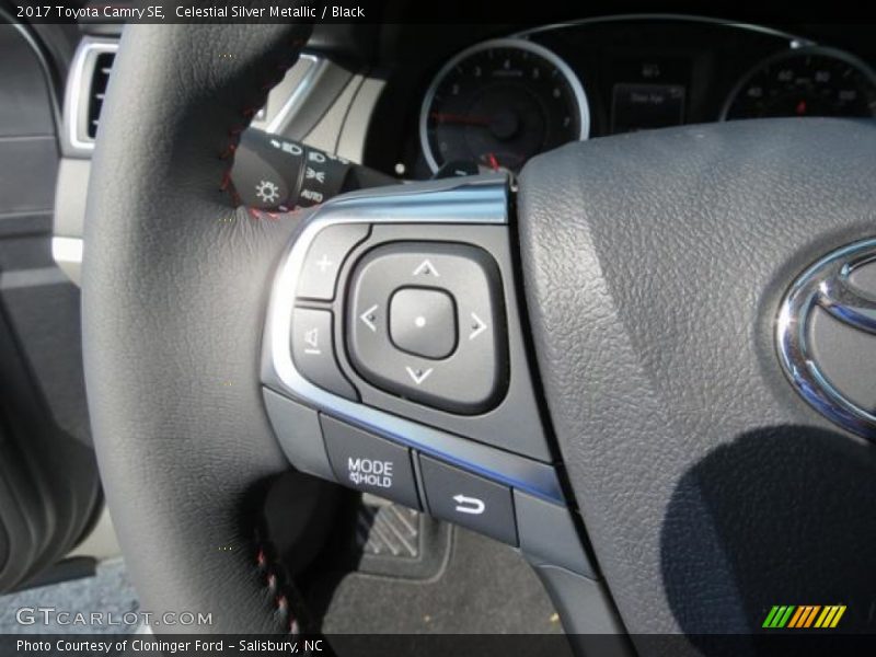 Celestial Silver Metallic / Black 2017 Toyota Camry SE