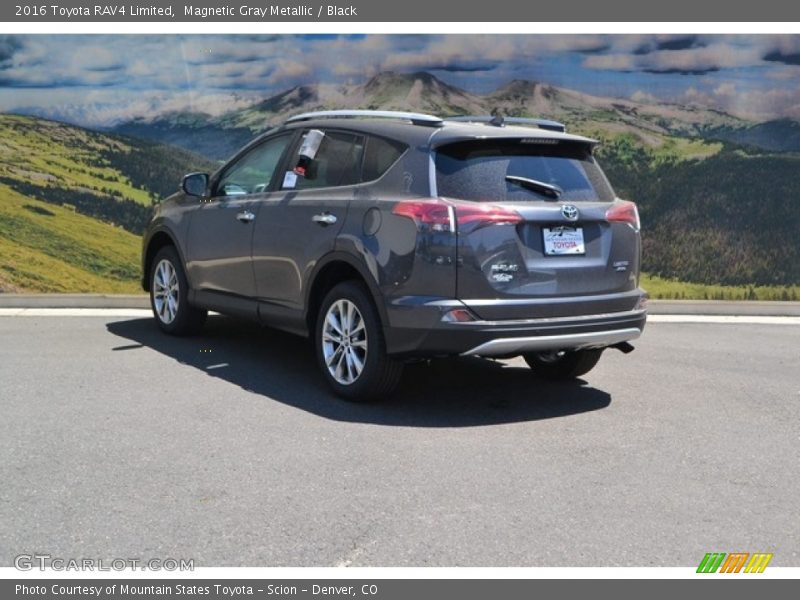 Magnetic Gray Metallic / Black 2016 Toyota RAV4 Limited