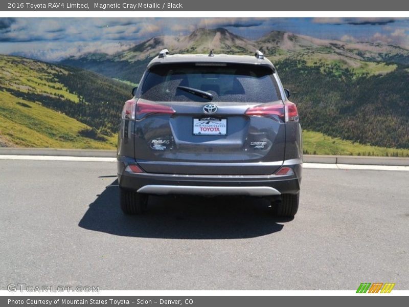 Magnetic Gray Metallic / Black 2016 Toyota RAV4 Limited