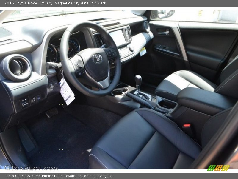 Magnetic Gray Metallic / Black 2016 Toyota RAV4 Limited